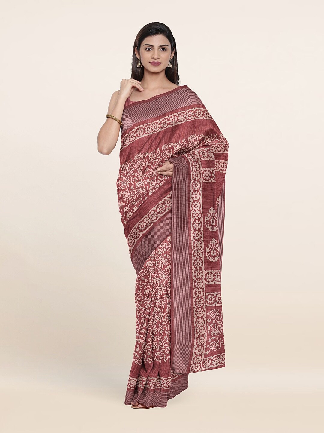 

Pothys Women Mauve Sarees