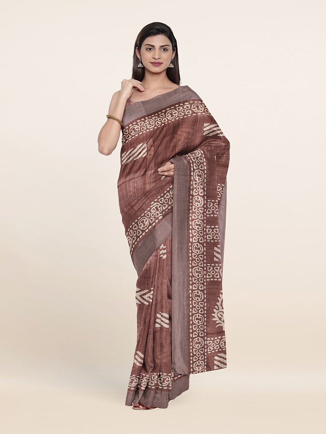 

Pothys Women Mauve Sarees