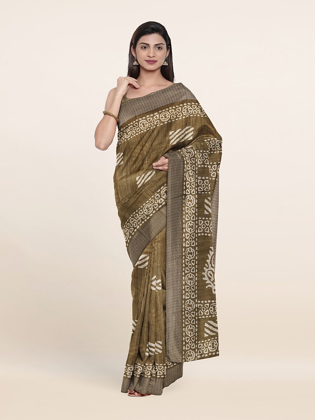

Pothys Women Green Sarees