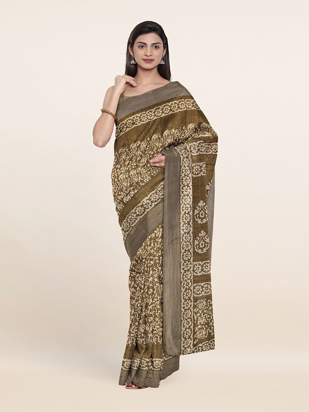 

Pothys Women Green Sarees