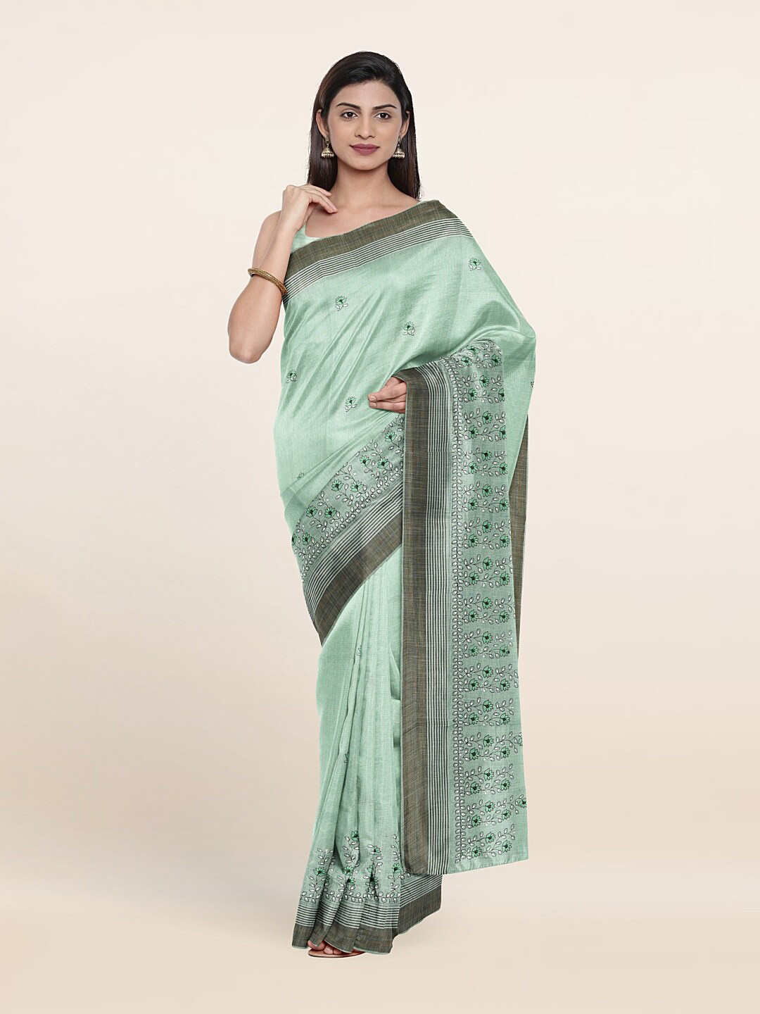 

Pothys Women Green Sarees
