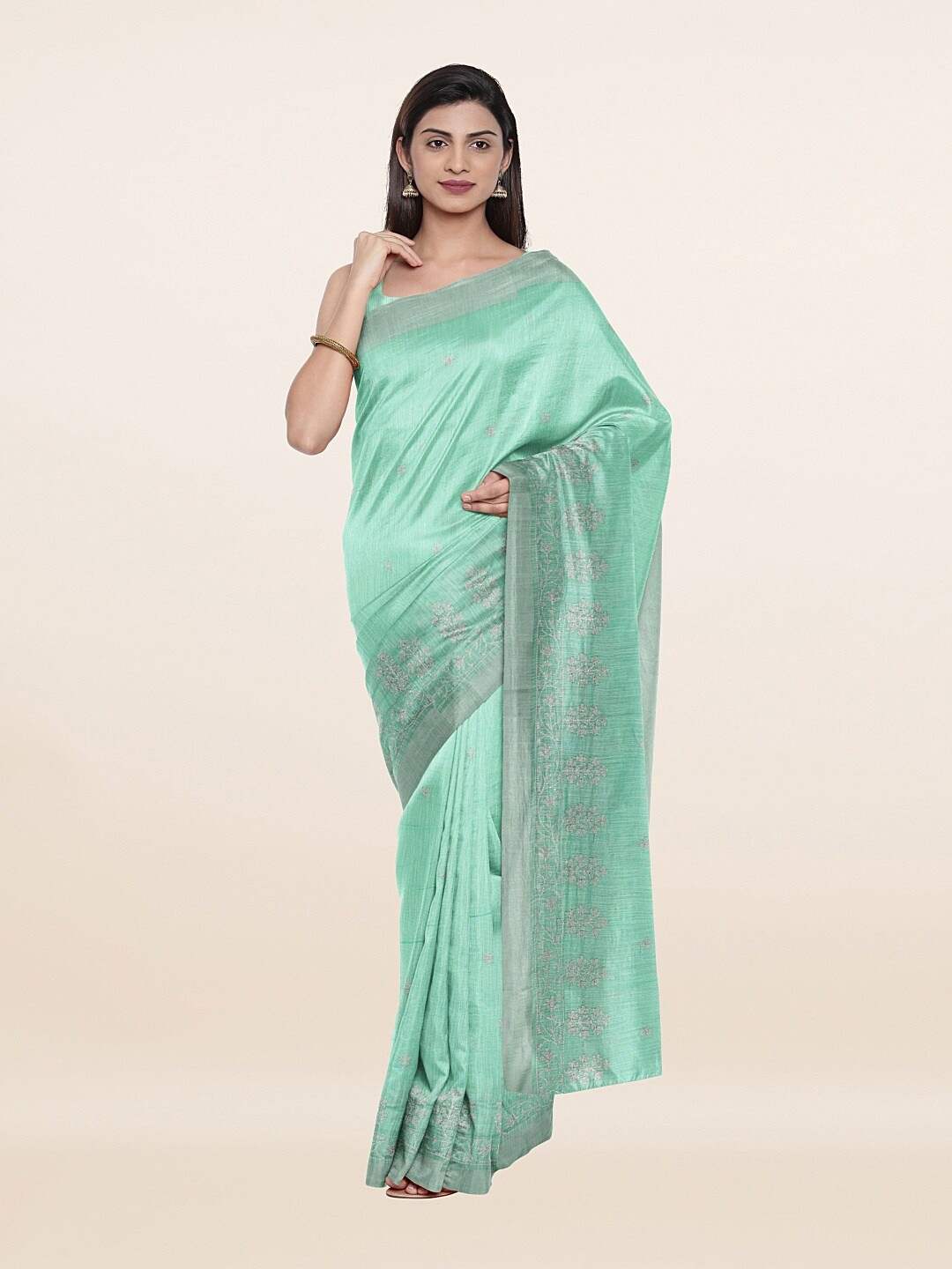 

Pothys Women Green Sarees