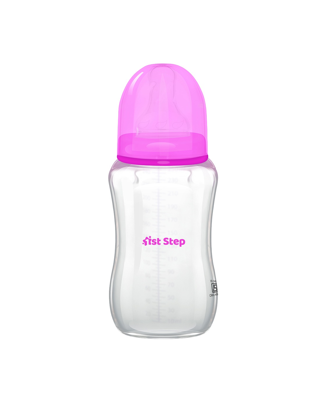

1st Step Pink BPA Free Feeding Bottle 125 Ml