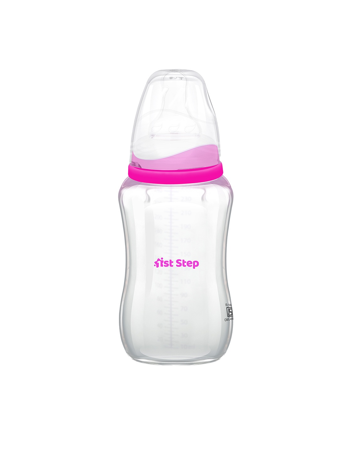 

1st Step Pink BPA Free Feeding Bottle - 125 ml