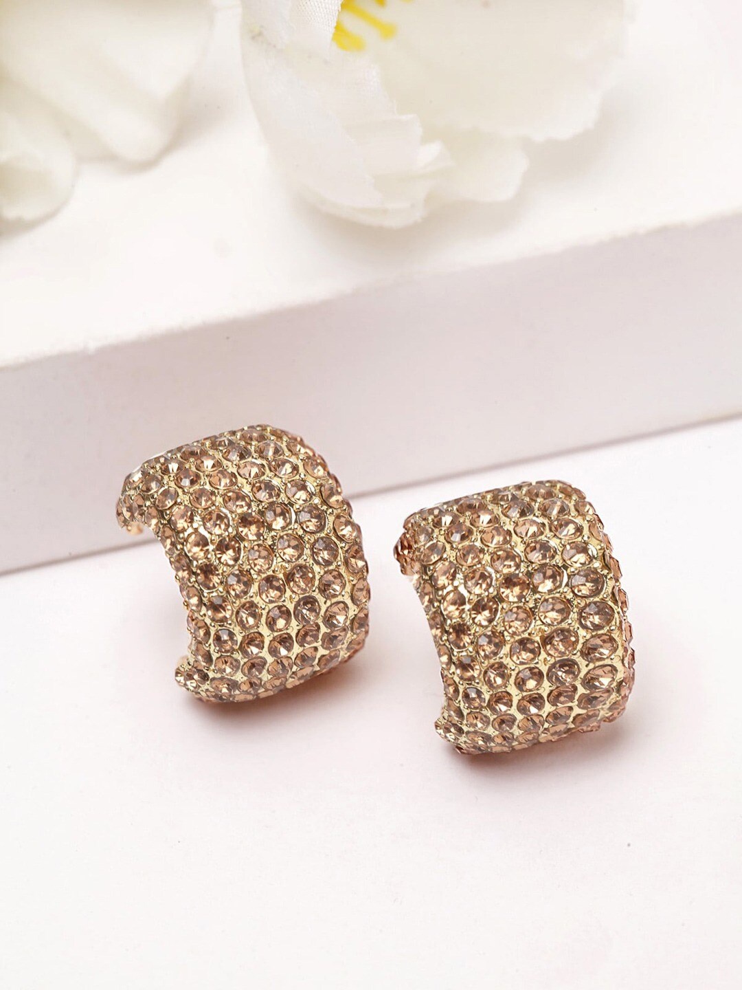 

AVANT-GARDE PARIS Gold-Toned Classic Studs Earrings