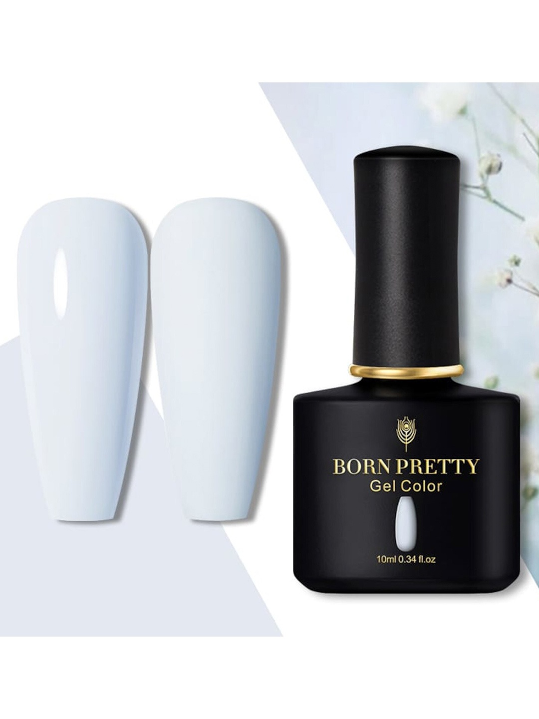 

BORN PRETTY Black Spar Series Glossy / Matte UV LED Gel Nail Polish 10 ml - Shade 46, Blue