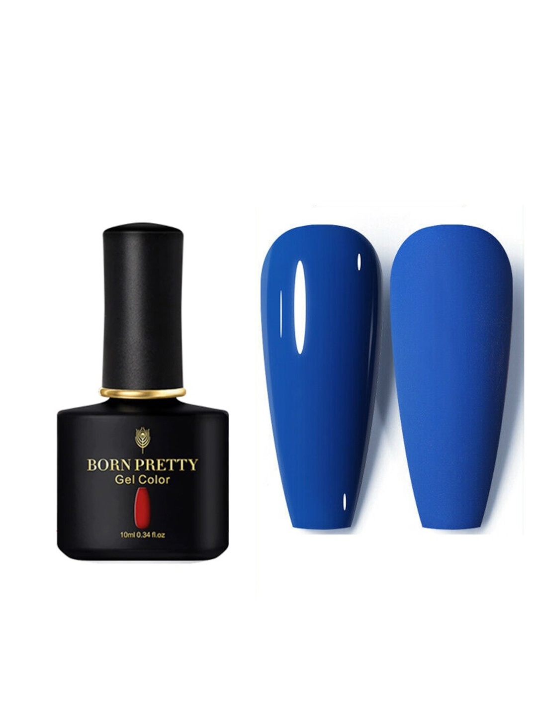 

BORN PRETTY Black Spar Series Glossy / Matte UV LED Gel Nail Polish 10 ml - Shade 45, Blue