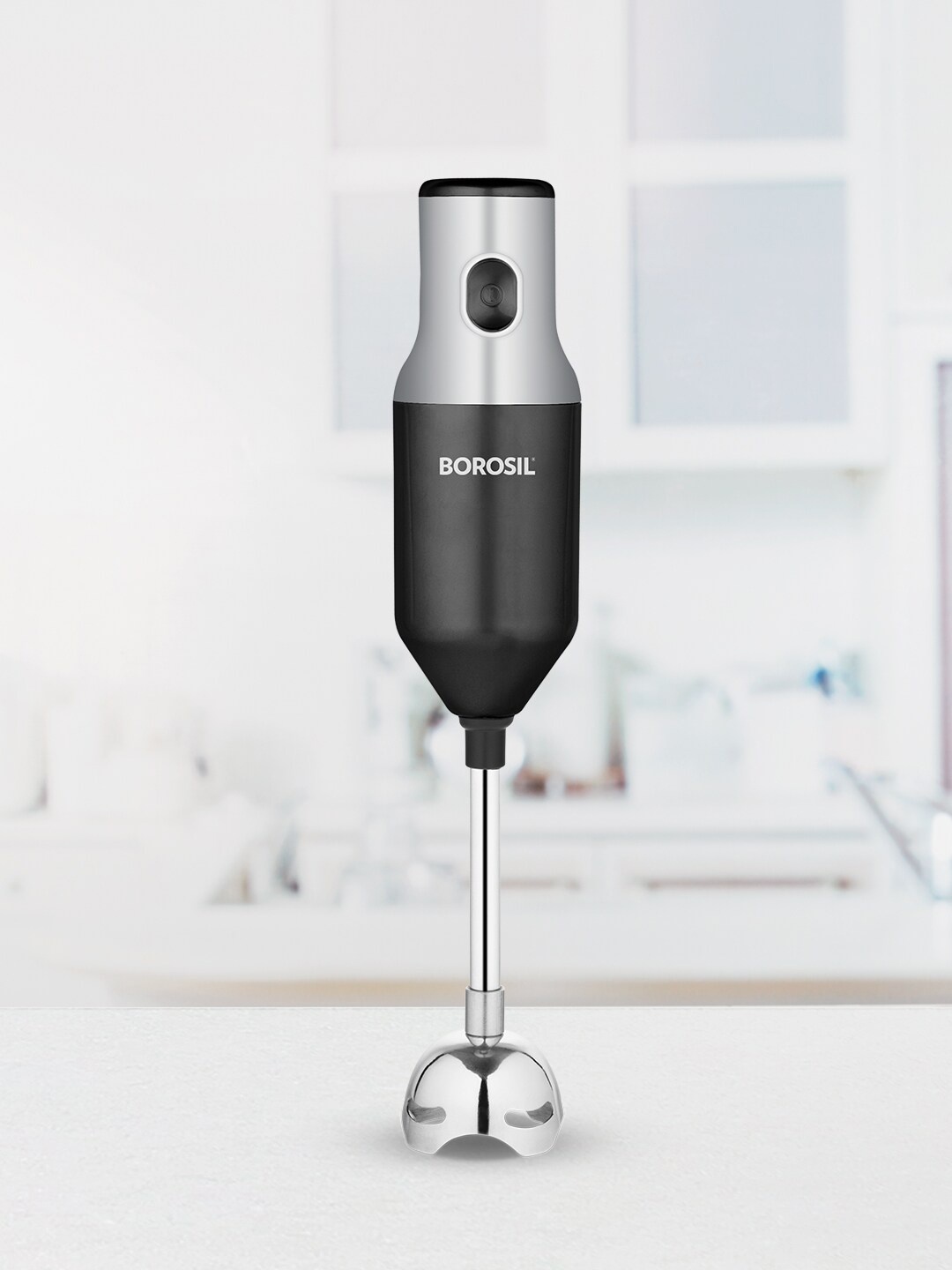 

BOROSIL Black & Silver 250 W Masterblend Electric Hand Blender