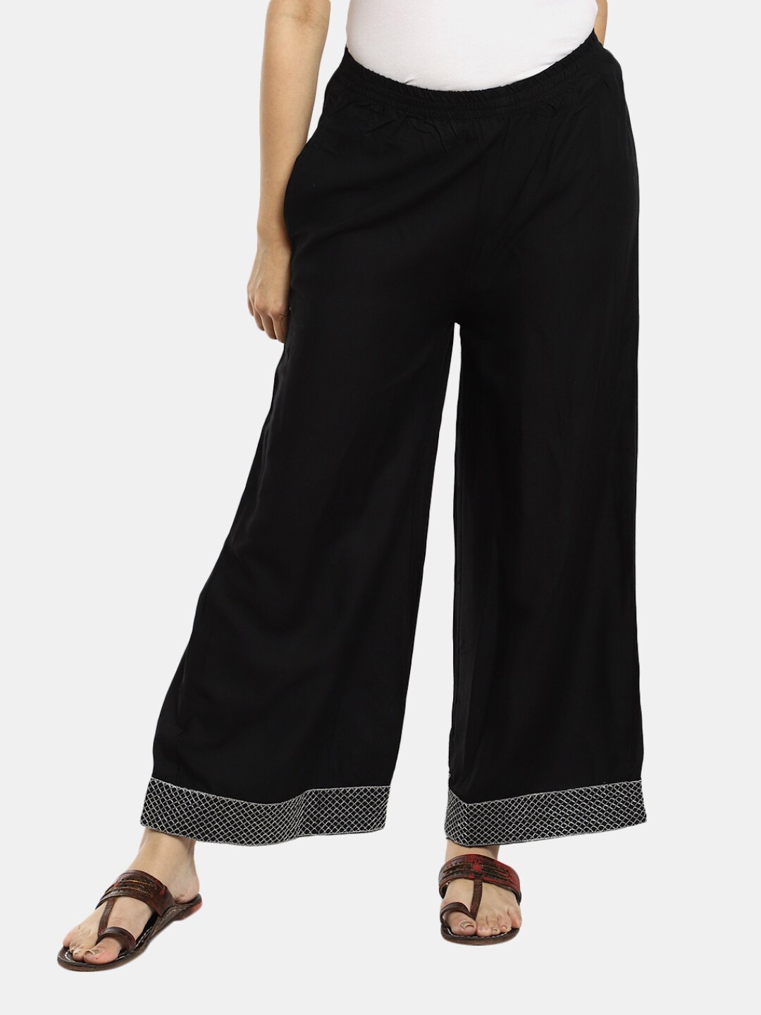 

Desi Mix Women Black Palazzos