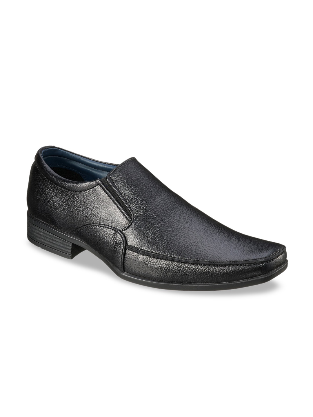 

Duke Men Black Solid Formal Slip on Shoes
