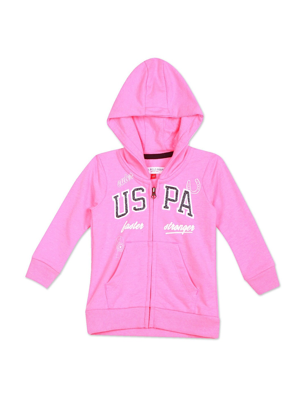 

U.S. Polo Assn. Girls Pink Sweaters
