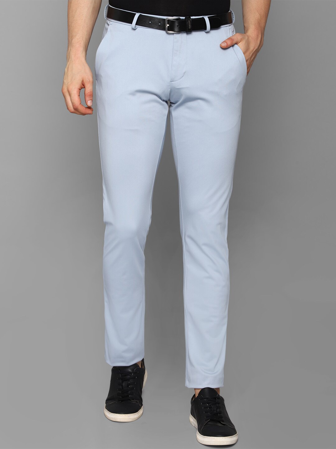 

Allen Solly Men Blue Slim Fit Trousers