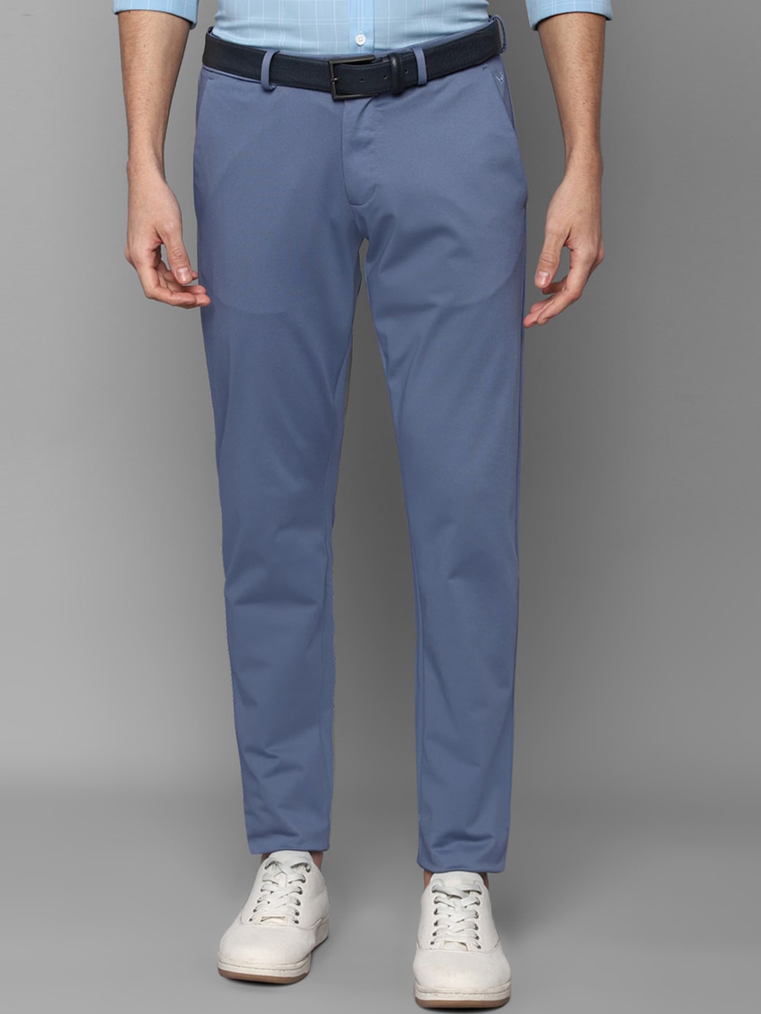 

Allen Solly Men Blue Slim Fit Trousers