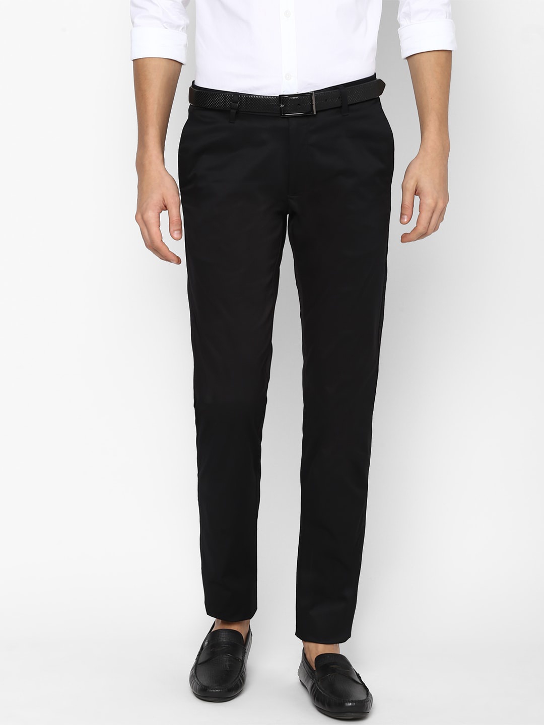 

Louis Philippe Sport Men Black Slim Fit Trousers