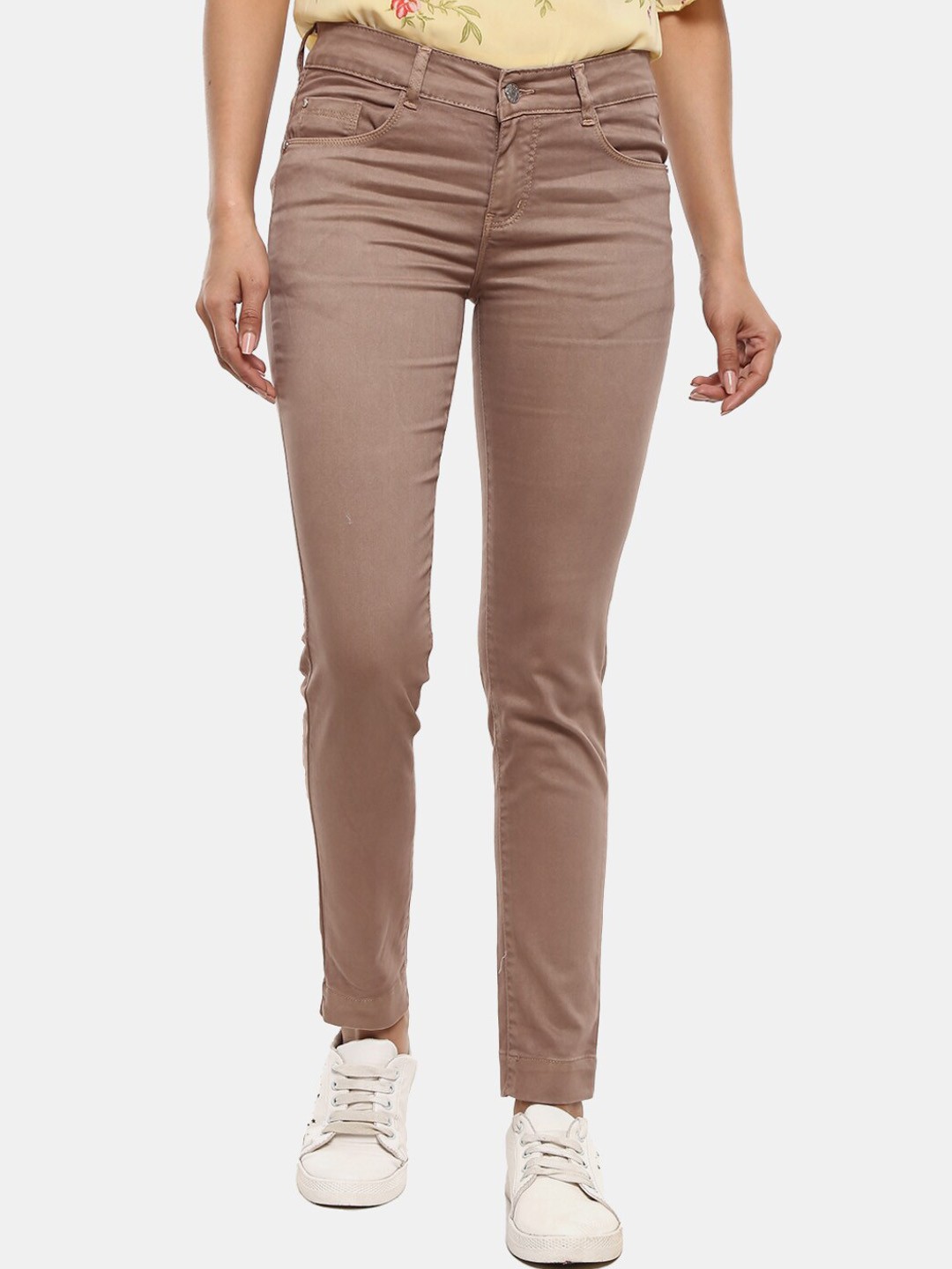 

V-Mart Women Brown Trousers