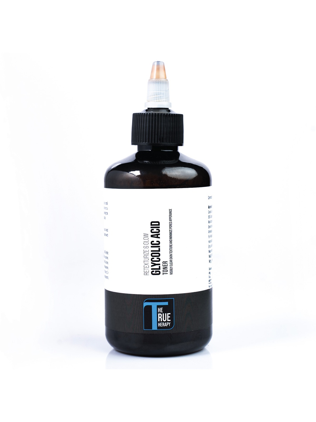 

The True Therapy Glycolic Acid Toner - 200 ml, Black