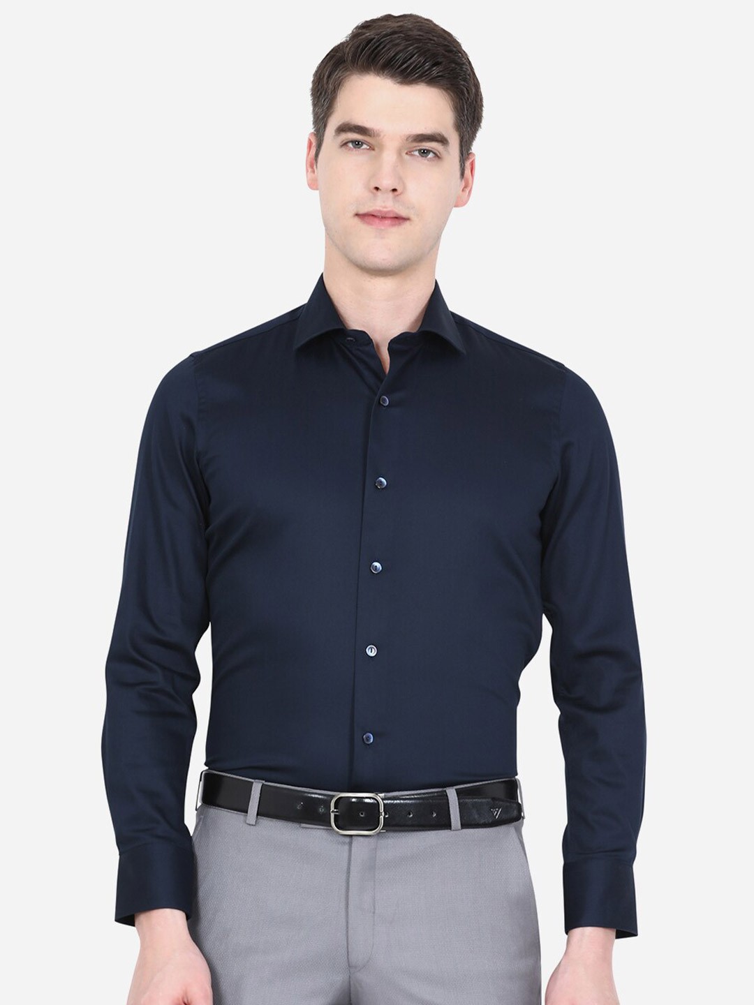 

WYRE Men Blue Slim Fit Formal Shirt