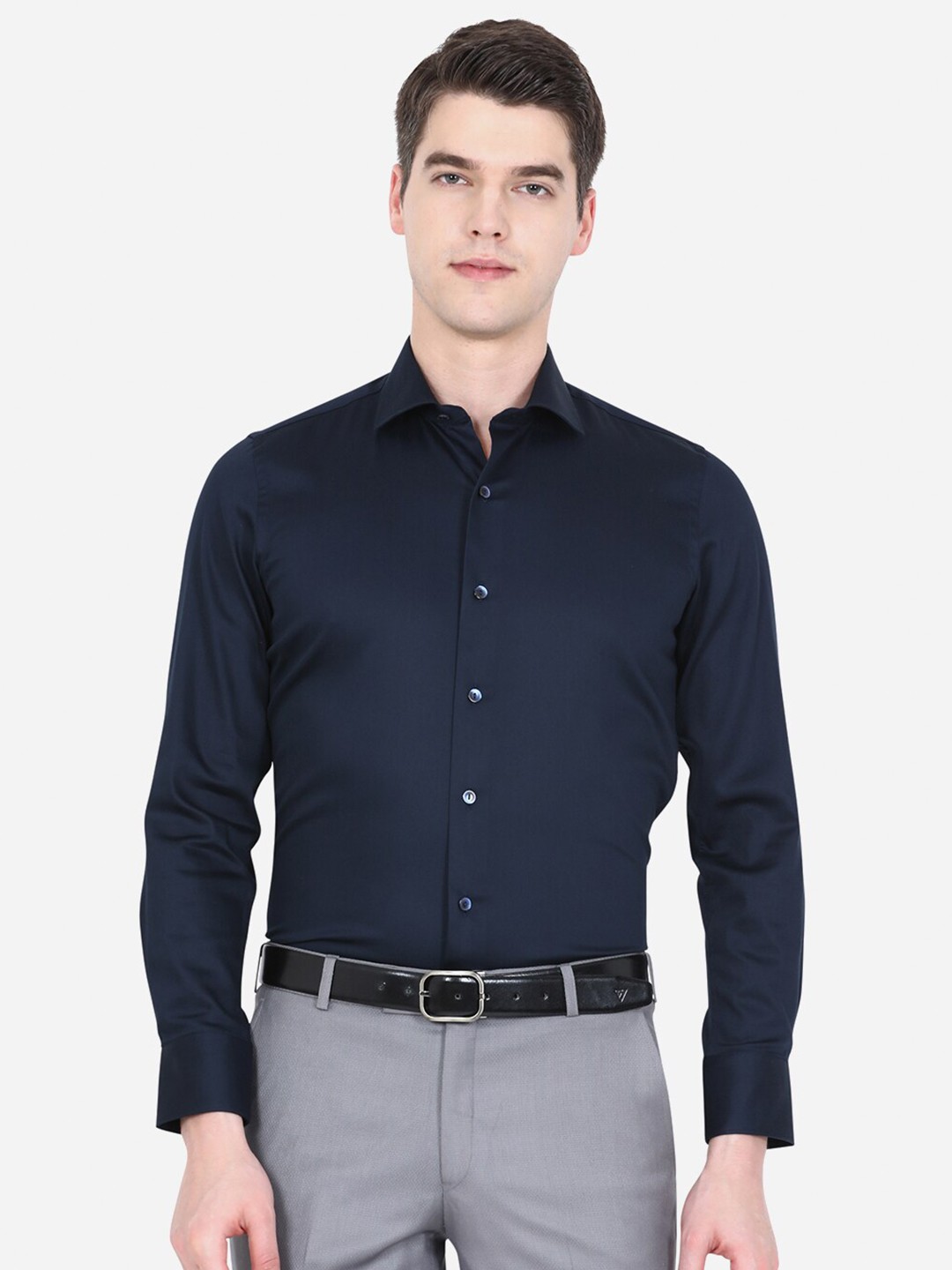 

WYRE Men Blue Slim Fit Formal Shirt