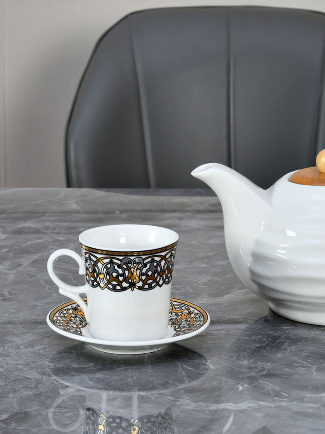 

Athome by Nilkamal Unisex White Cups and Mugs