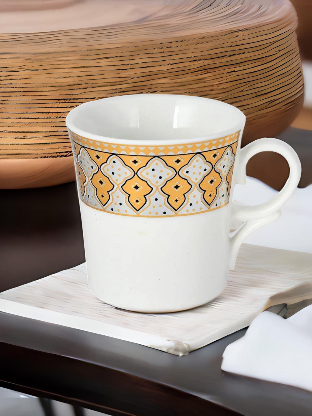 

Athome by Nilkamal Unisex White Cups and Mugs
