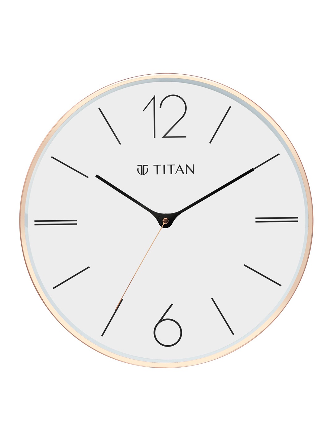 

Titan Rose Gold & White Contemporary Wall Clock