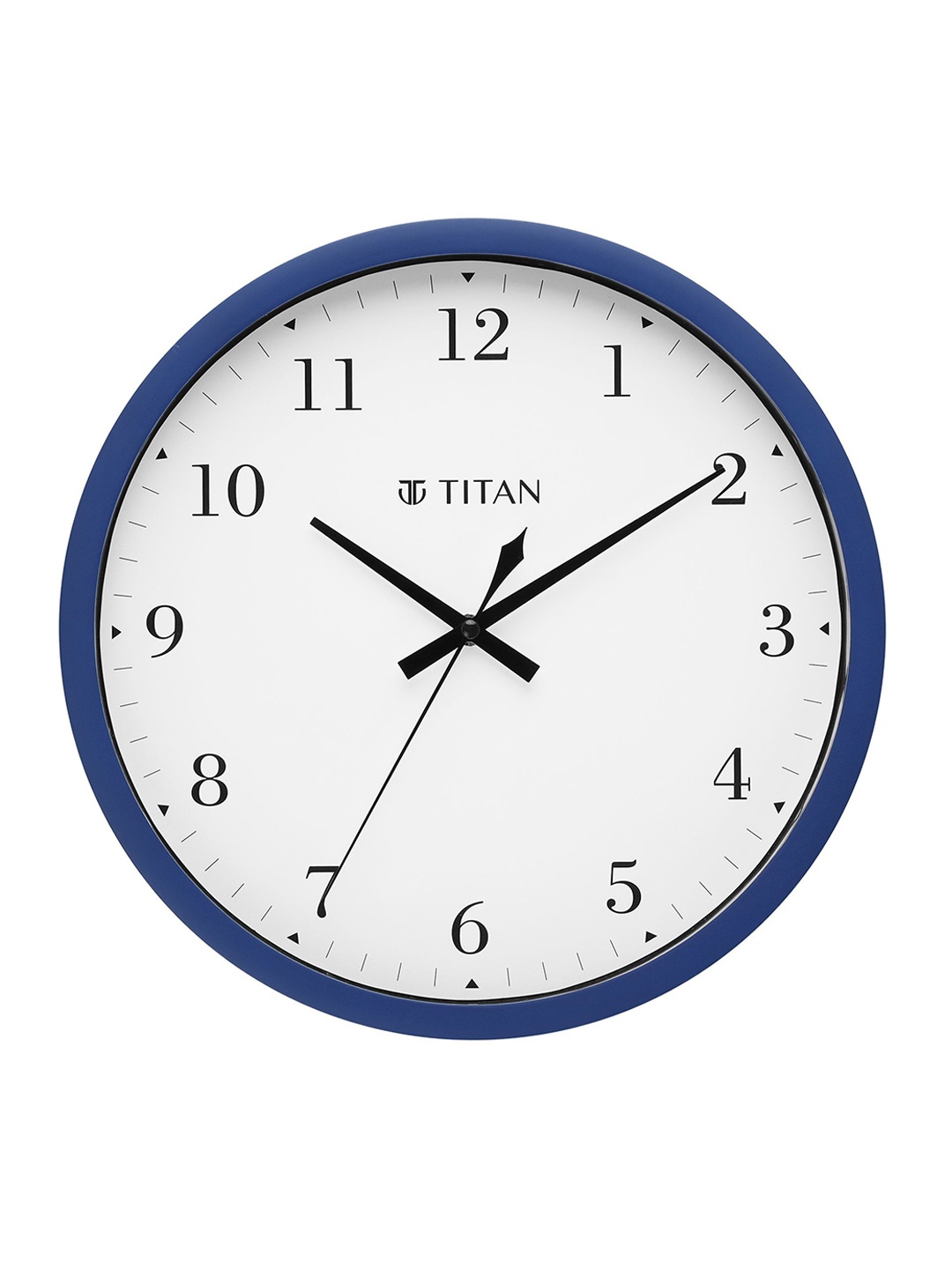 

Titan Blue & White Solid Contemporary Analogue Wall Clock