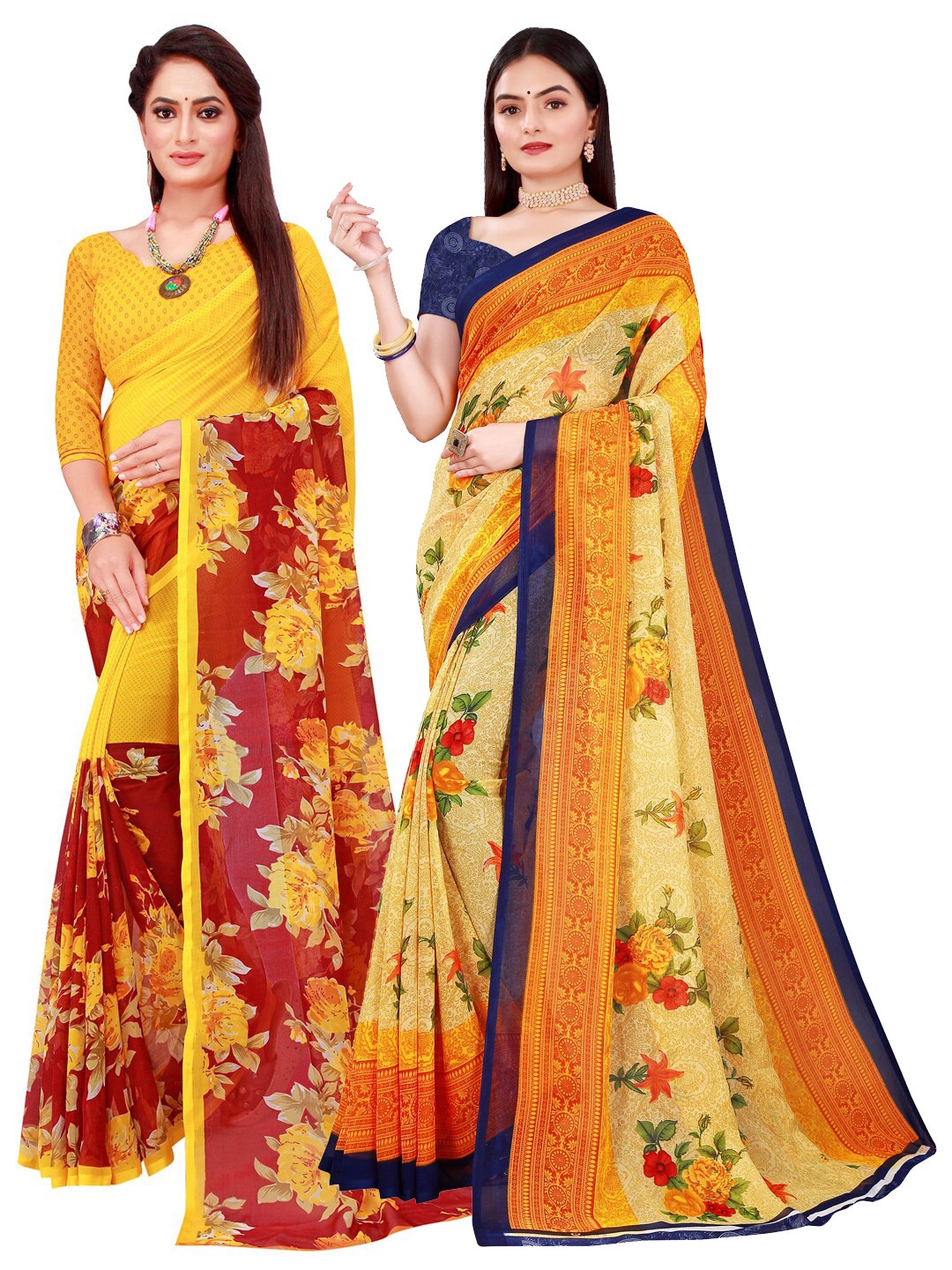 

Florence Women Beige Sarees