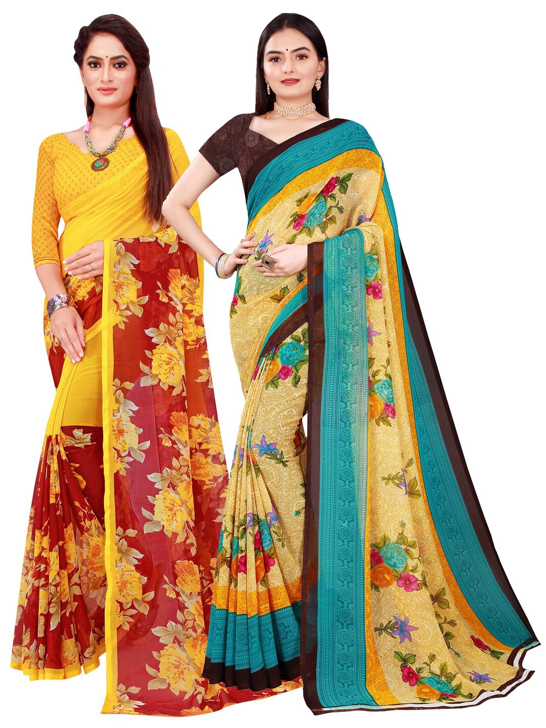 

Florence Women Maroon Sarees