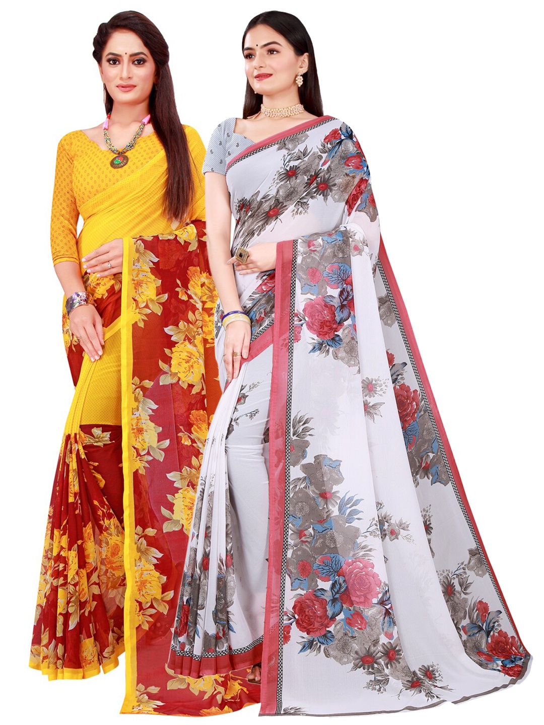 

Florence Women Maroon Sarees