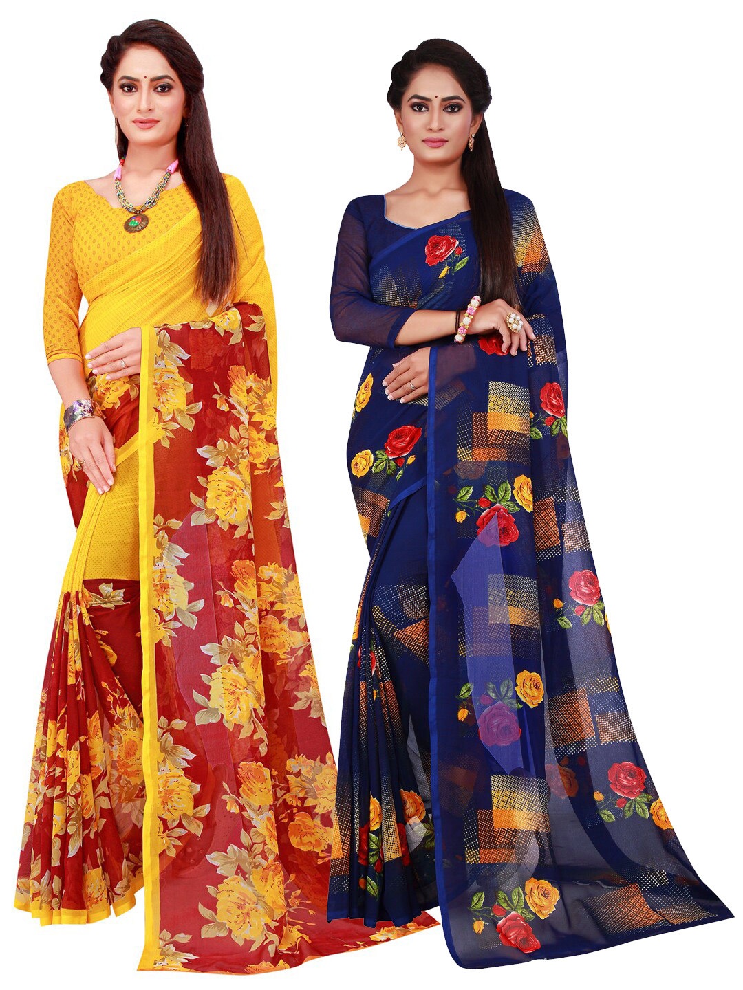 

Florence Women Maroon Sarees