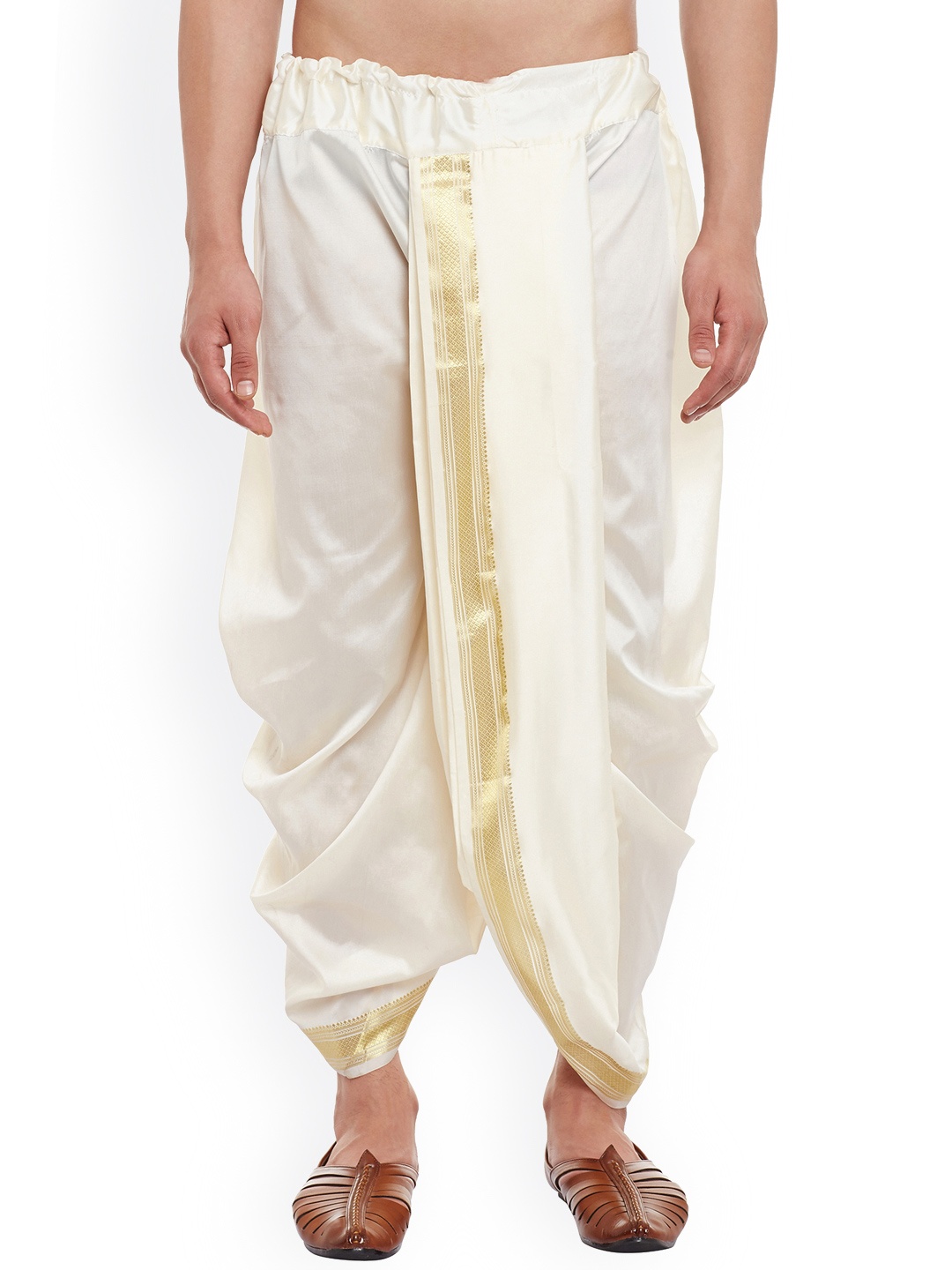 

SOJANYA Off-White Dhoti Pants