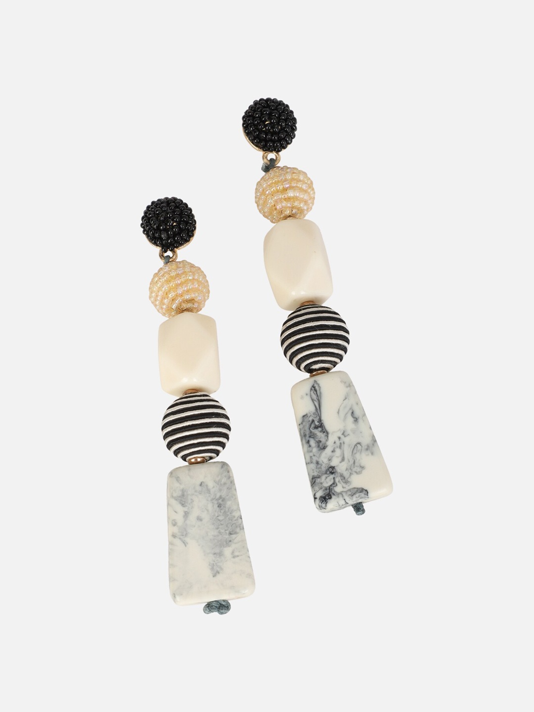 

FOREVER 21 Multicoloured Contemporary Drop Earrings, Multi