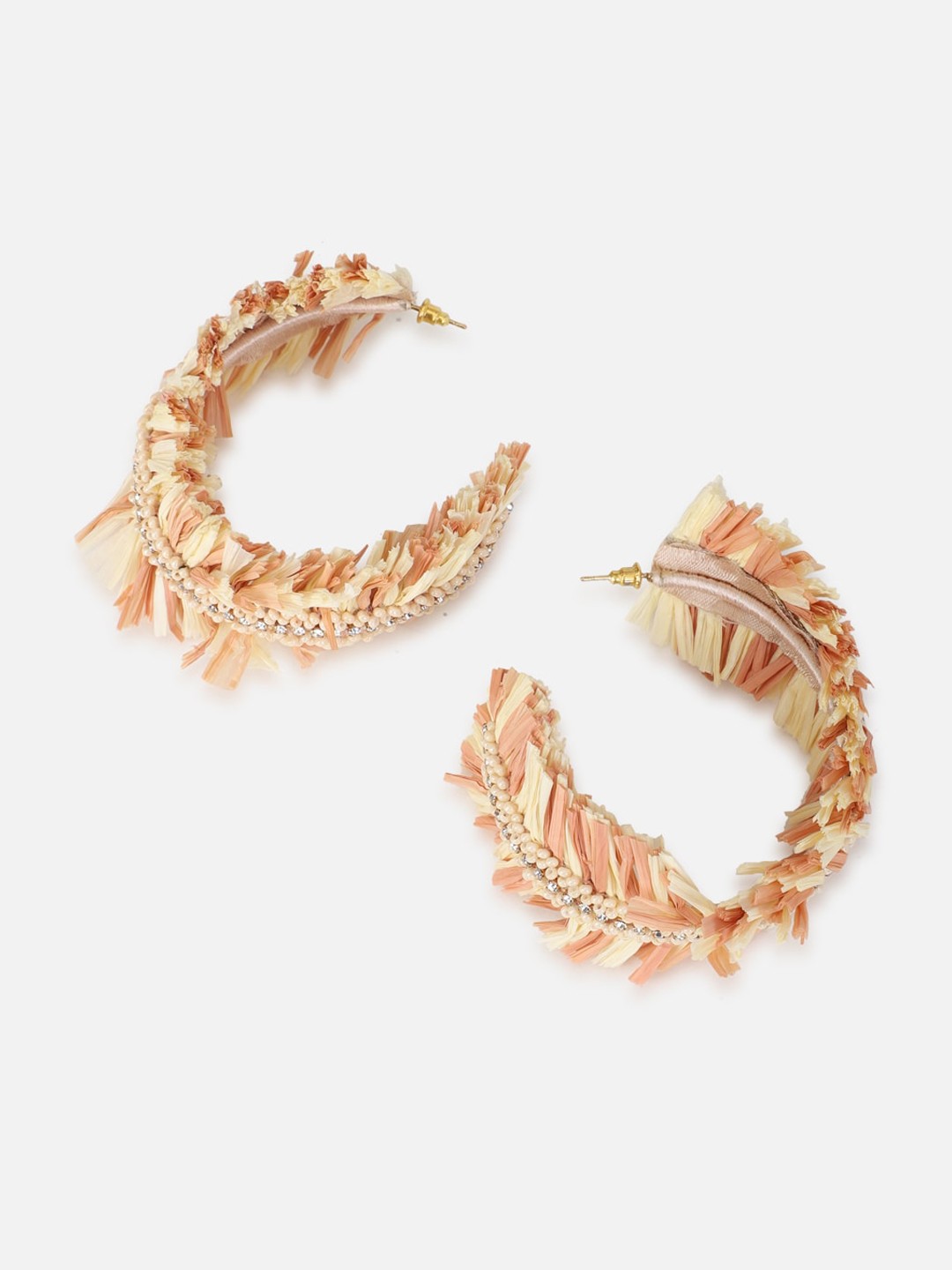 

FOREVER 21 Orange Contemporary Drop Earrings