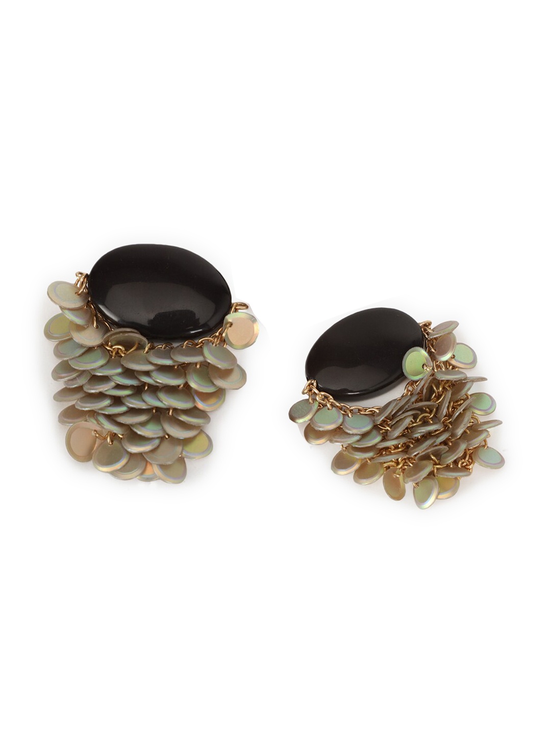 

FOREVER 21 Black Contemporary Drop Earrings