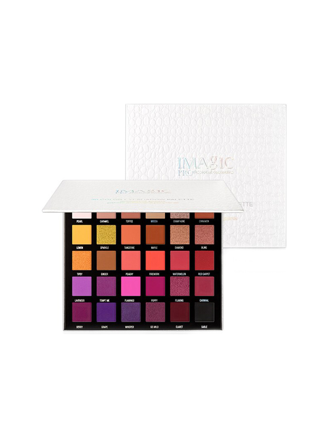 

IMAGIC Professional Cosmetics Galaxy Shine 30 Colors Eyeshadow Palette - Shade EY336, Multi
