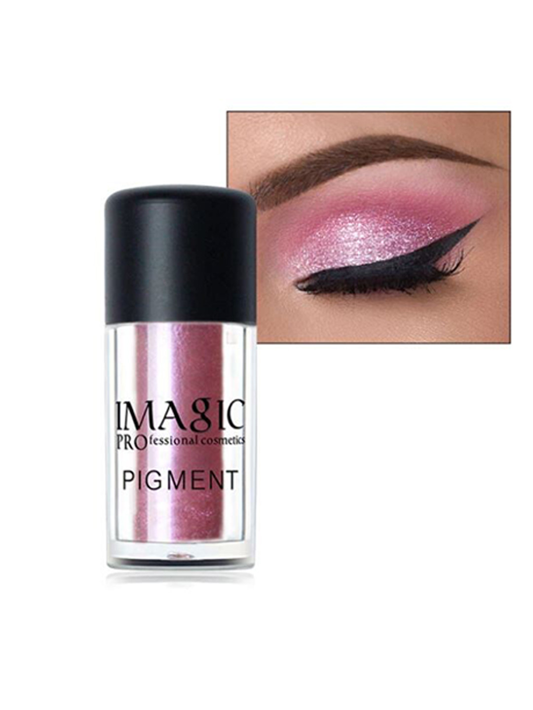 

IMAGIC Professional Cosmetics Pigment Loose Powder Eyeshadow- Royal Flush, Multi