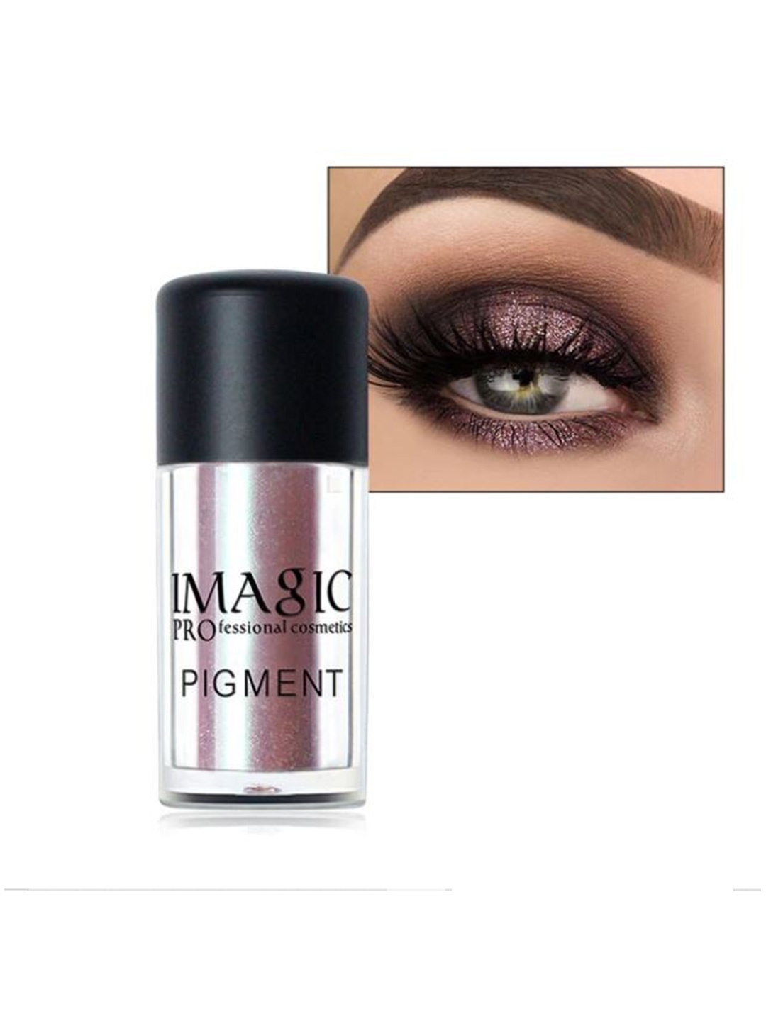 

IMAGIC Professional Cosmetics Pigment Loose Powder Eyeshadow 2 g - Fantacy P8, Pink