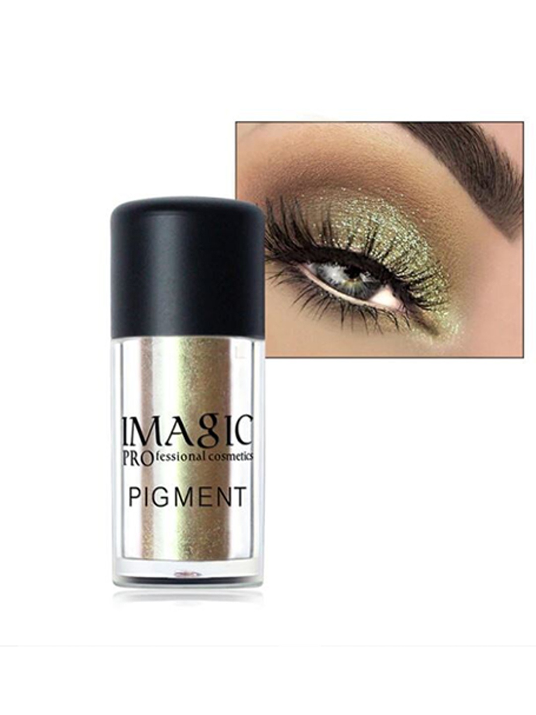 

IMAGIC Professional Cosmetics Pigment Loose Powder Eyeshadow 2 g - Blinding P2, Green