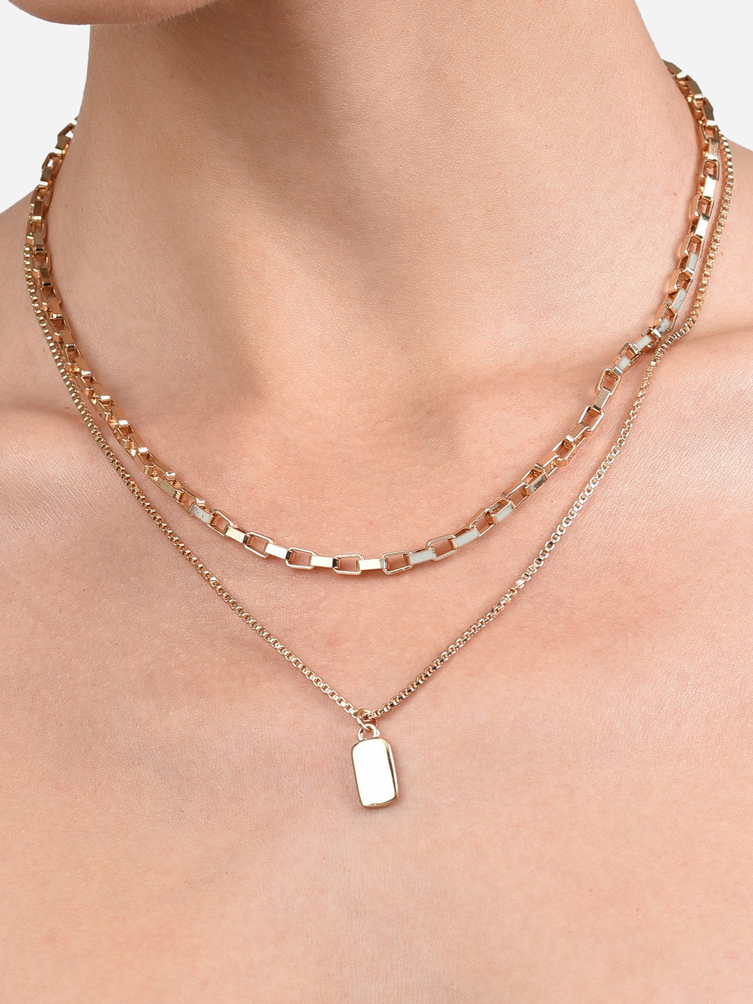 

Zaveri Pearls Women Gold Necklace and Chains