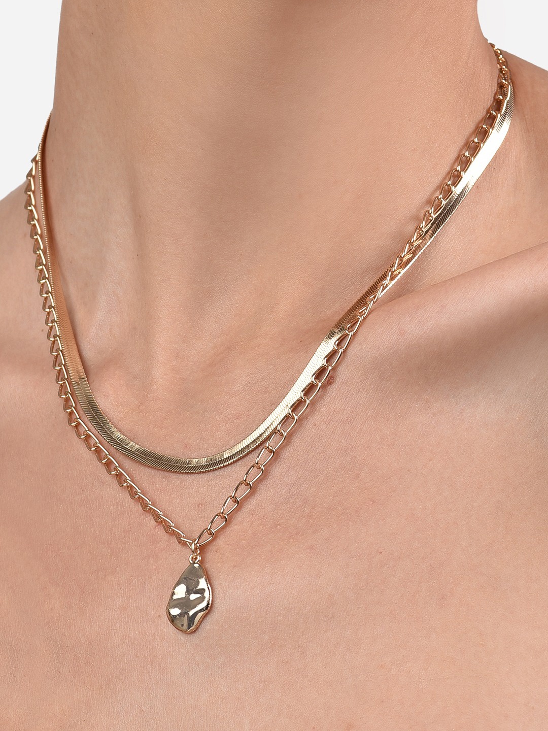 

Zaveri Pearls Women Gold Necklace and Chains