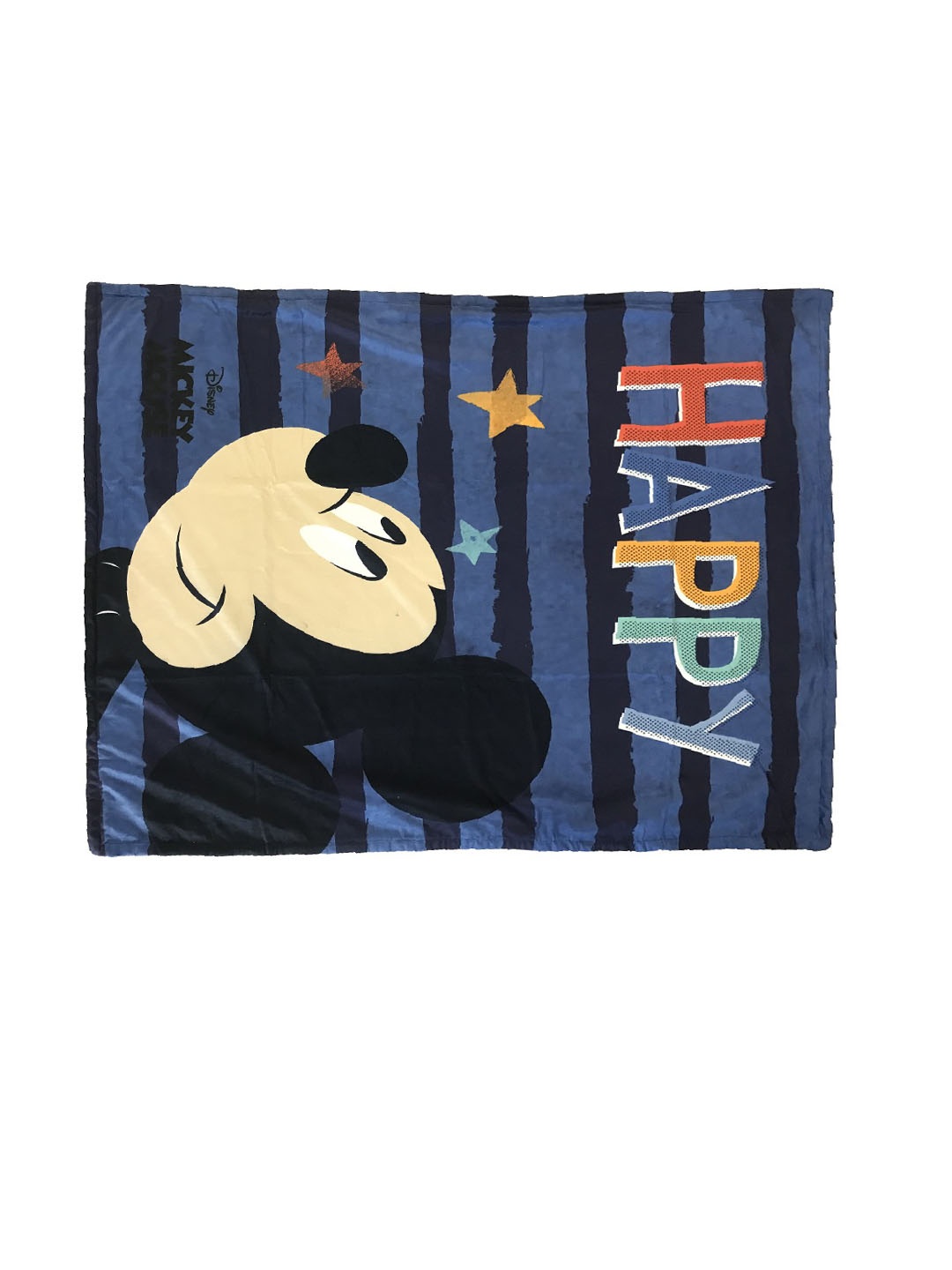 

Disney Blue Cartoon Characters Mild Winter 450 GSM Single Bed Blanket