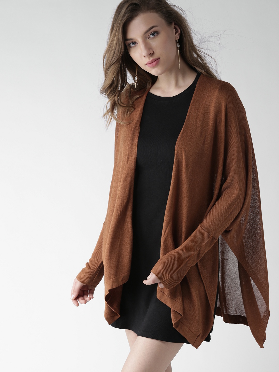 

FOREVER 21 Rust Brown Shrug