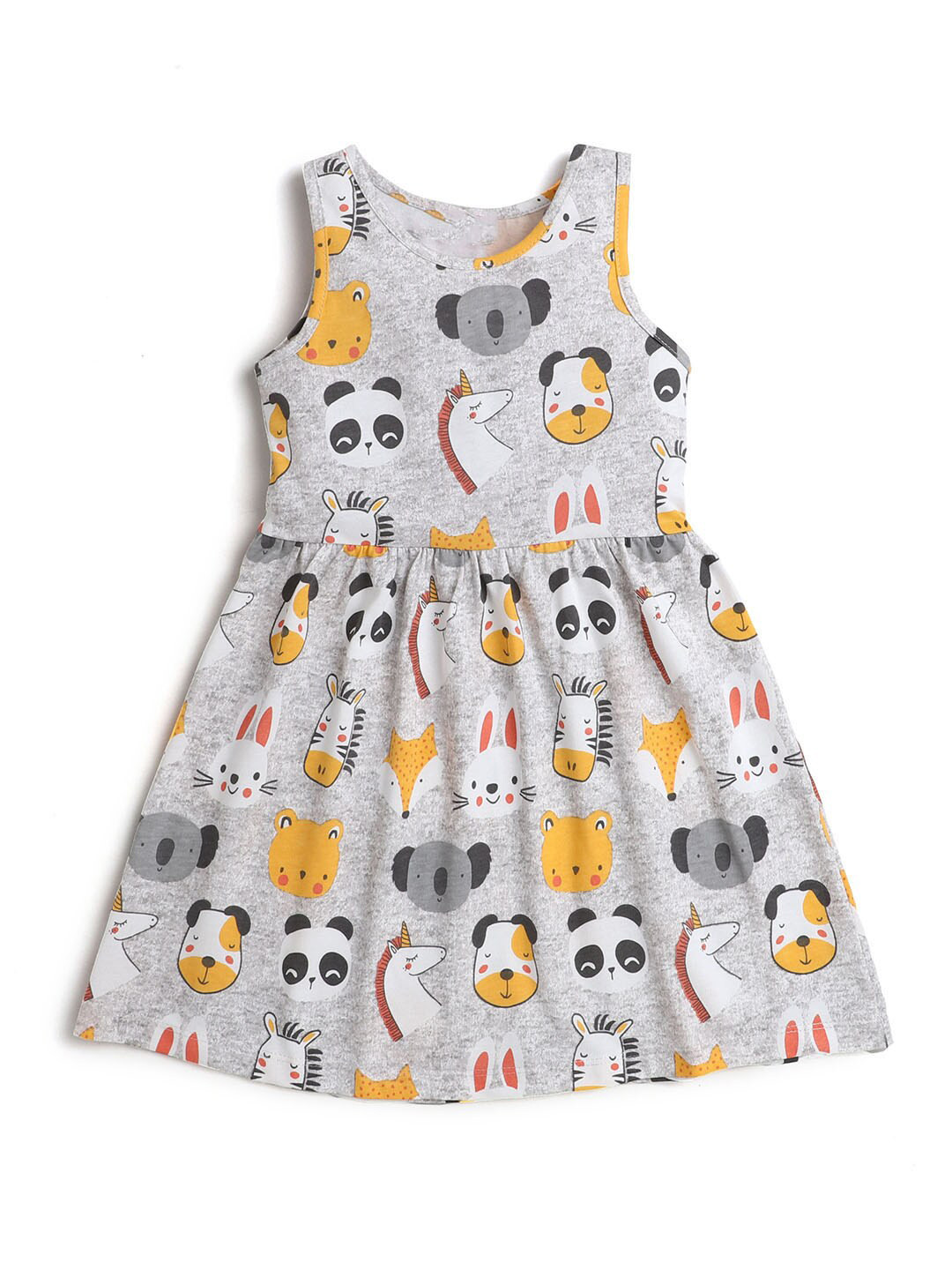 

Hopscotch Girls Grey Fit and Flare Dress