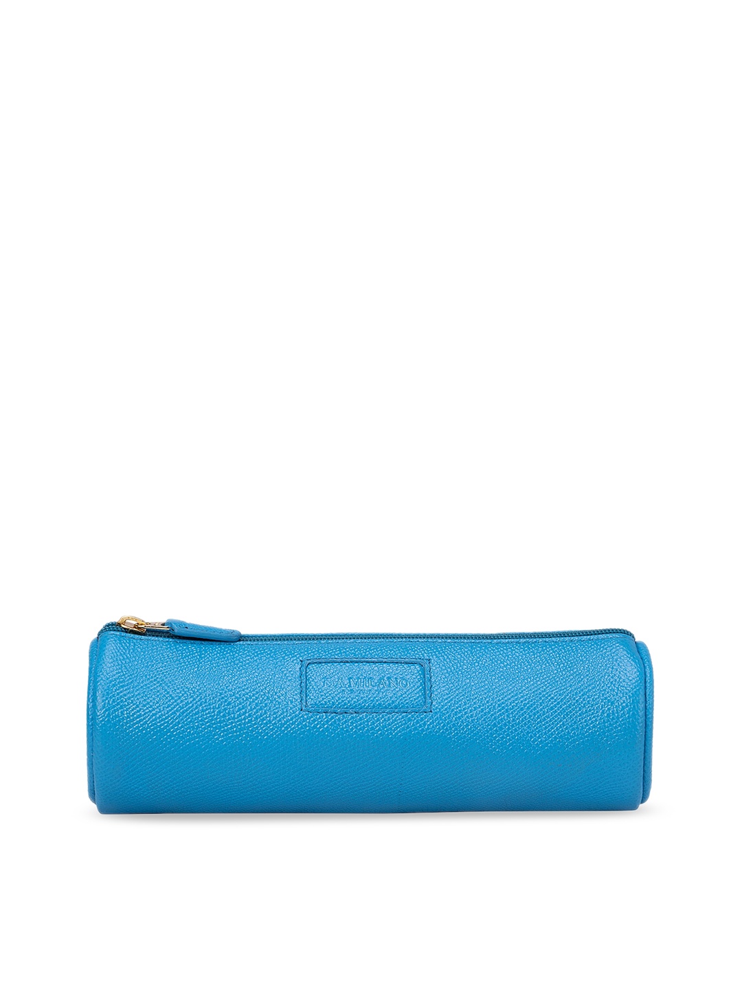 

Da Milano Blue Solid Leather Travel Pouch