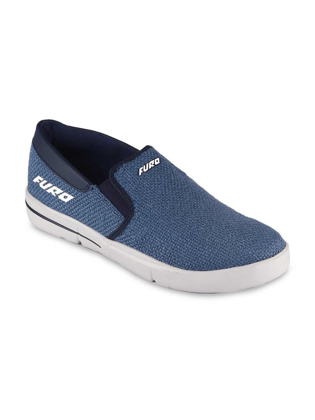 

FURO by Red Chief Men Blue Mesh Running Non-Marking Shoes
