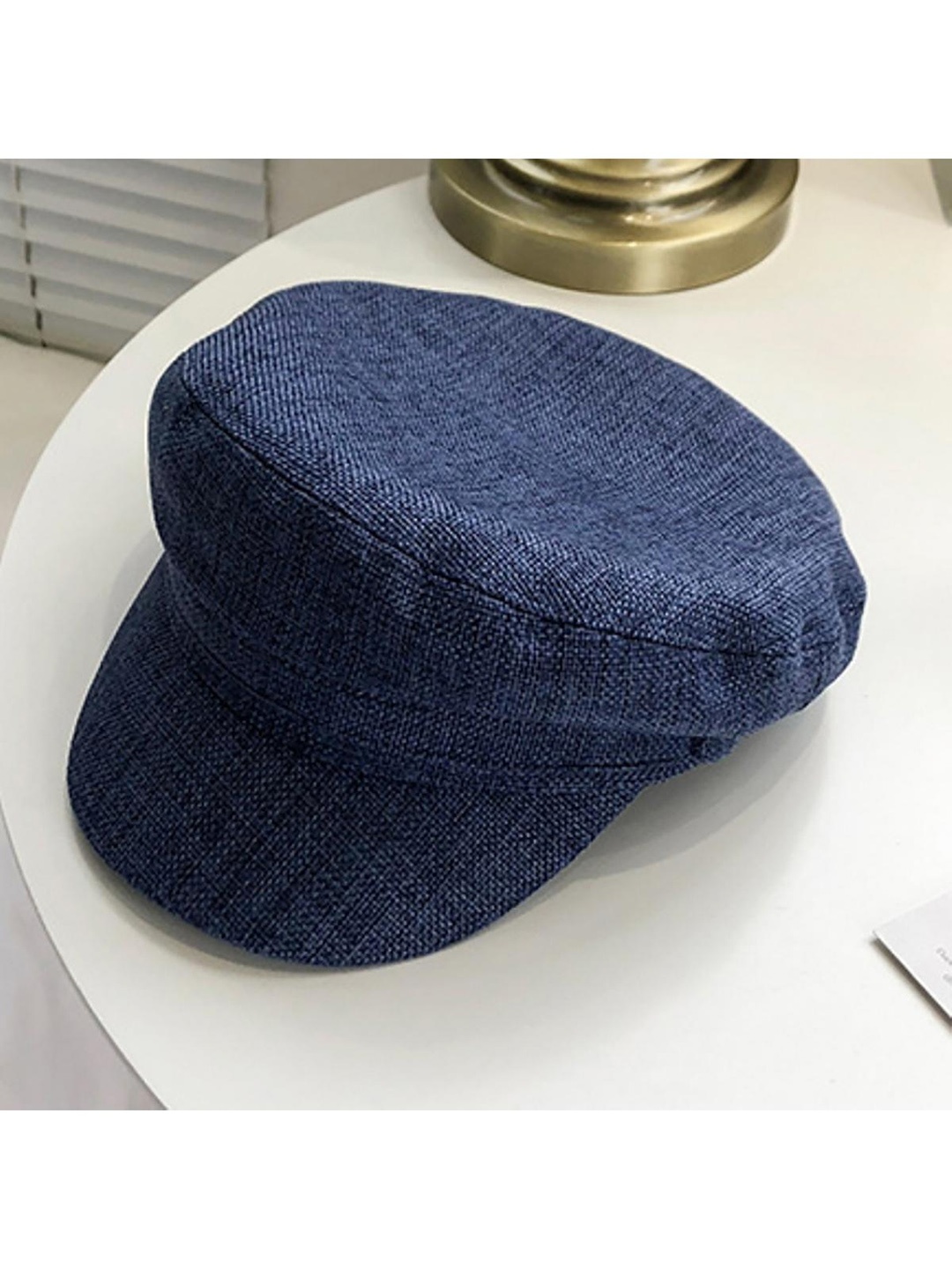 

YOUSTYLO Unisex Blue Visor Cap