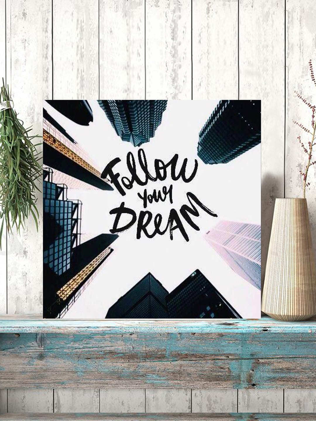 

Gallery99 Black Follow your Dreams Textured Wooden Wall Art