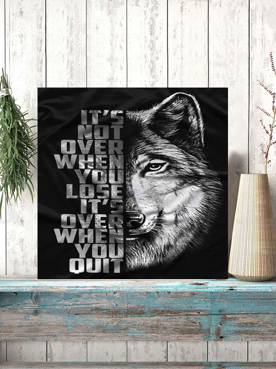 

Gallery99 Black & White Lion Textured Wall Art Panel