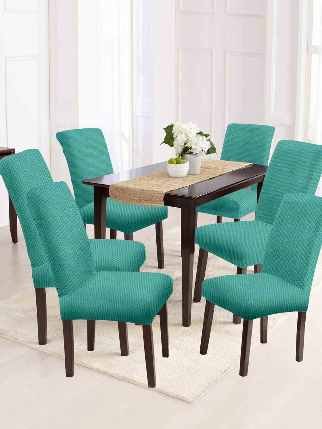 

Cortina Set of 6 Blue Chair Cover