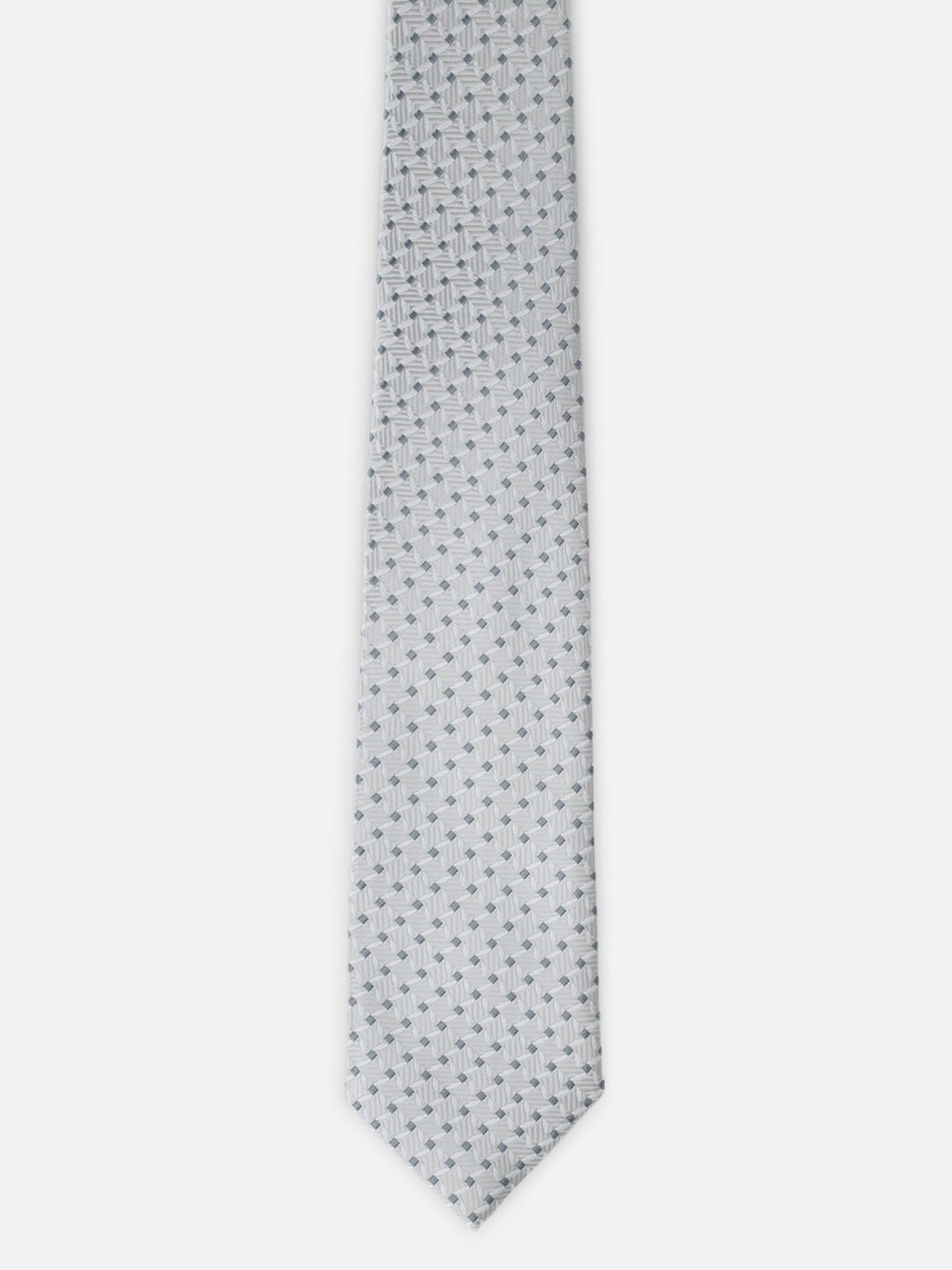 

Peter England Men Grey Ties